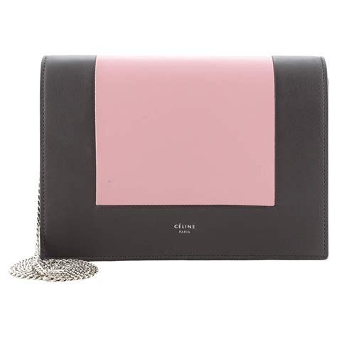 Celine Frame Evening Clutch on Chain 